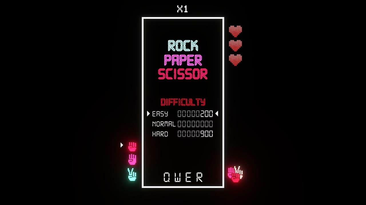 Rock-Paper-Scissor Retro Arcade screenshot 2