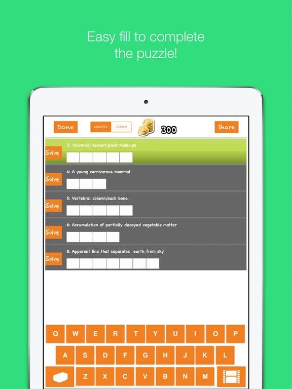 Easy Crossword Puzzle screenshot 3