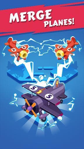 Merge Plane - Click & Idle Tycoon screenshot 2