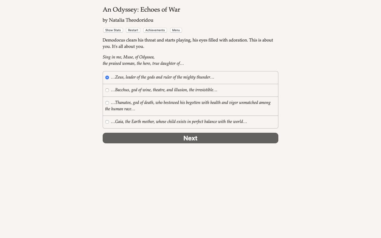 An Odyssey: Echoes of War screenshot 2