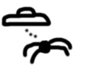 Spaceships and Spiders