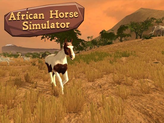 Wild African Horse: Animal Simulator 2017 screenshot 2