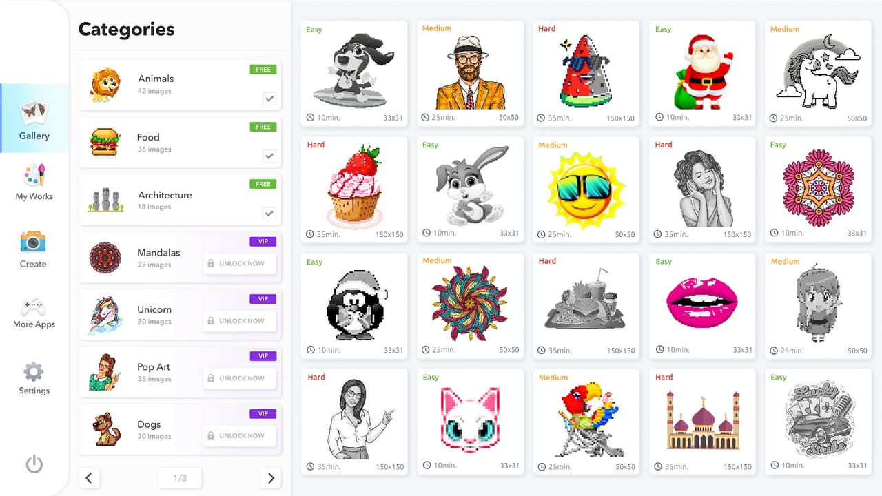 Pixel Art Coloring Book screenshot 2