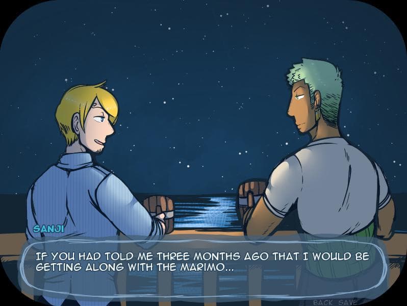 Night Tide - A ZoSan Fan Visual Novel screenshot 2