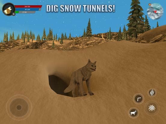 Arctic Wolf Survival Simulator screenshot 4