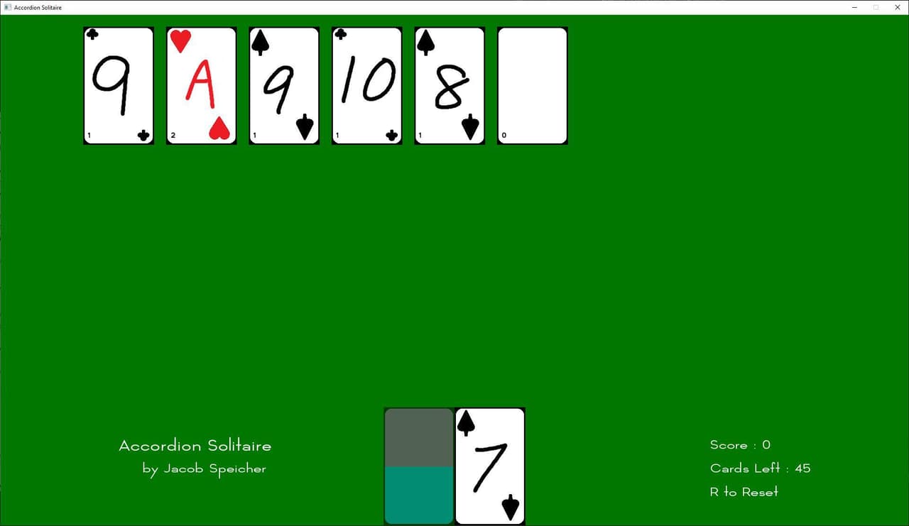 Accordion Solitaire (itch)