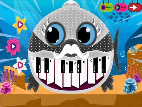 Magic Baby Shark Piano screenshot 2