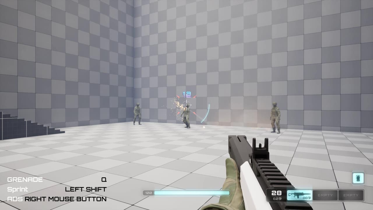 First Person Shooter - Lyra Game Demo screenshot 4