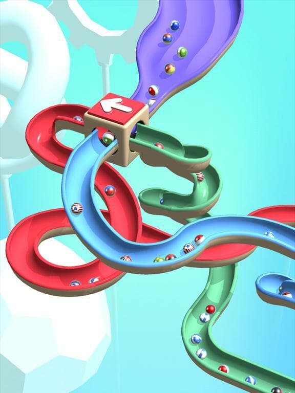 Marble Race 3D screenshot 2