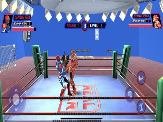 Robot Fight Ring VS Heros screenshot 3