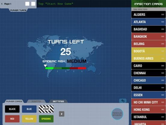 Pandemic Dominator - Board Game Assistant - Legacy screenshot 2