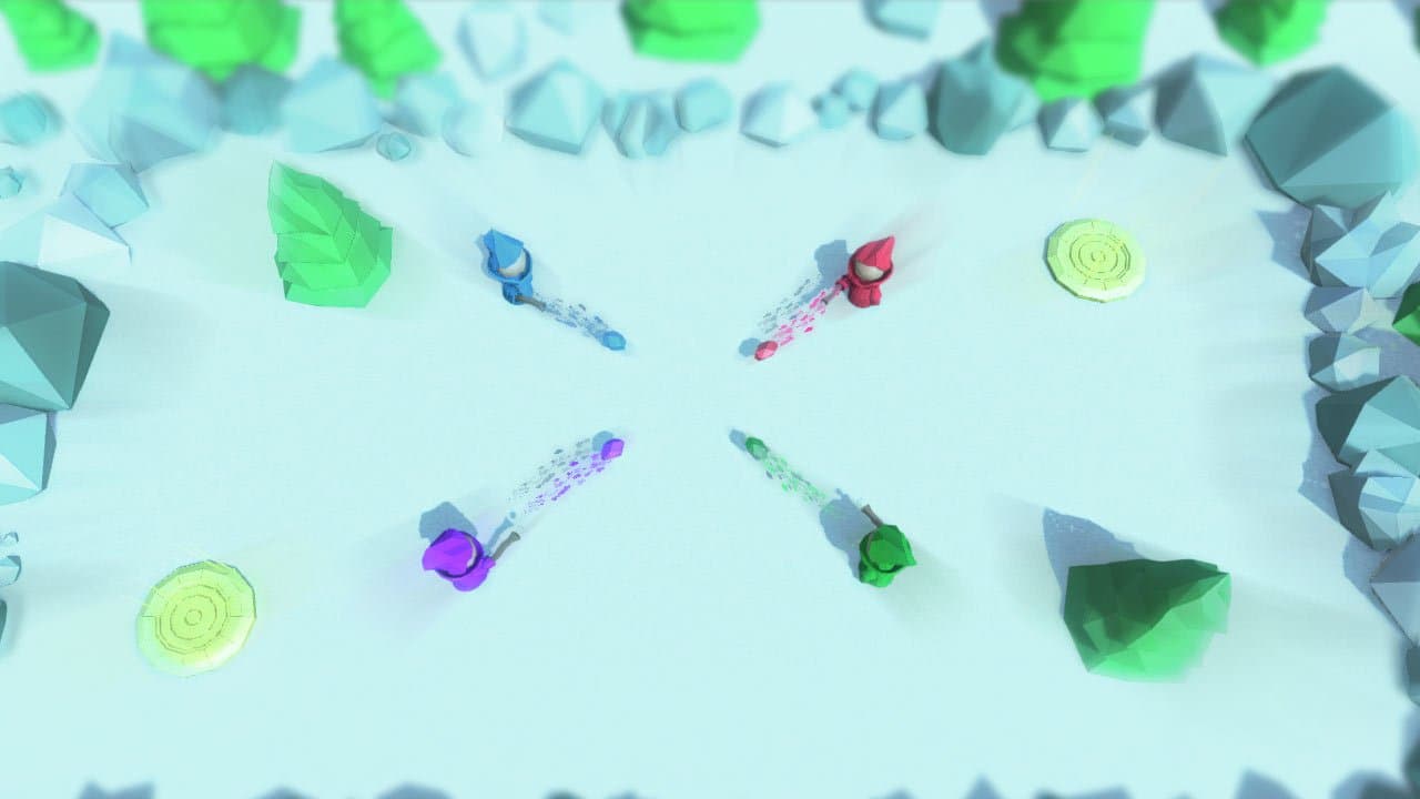 Ultimate Wizard Snow Battle screenshot 2