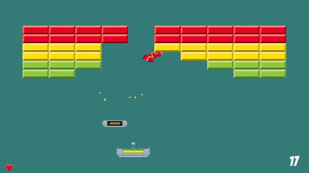 Arkanoid (itch) (dsphynx) screenshot 2