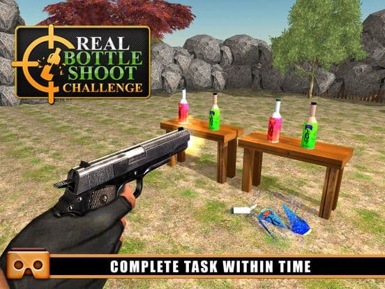 Vr Bottle Shoot Training screenshot 4