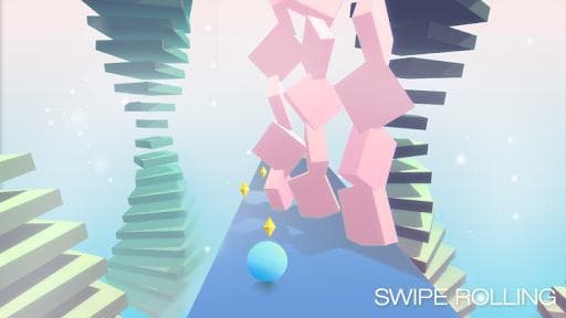 Swipe Rolling - Roll the ball in modern art screenshot 4