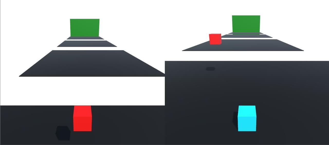 Cube Race (Punkinator2) screenshot 2