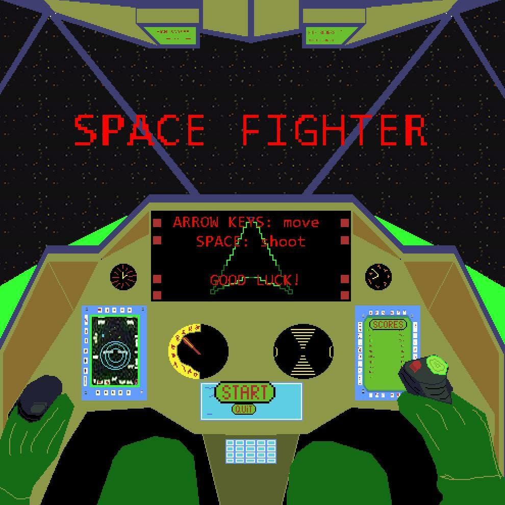 Space Fighter (itch) (Asclephios) screenshot 2