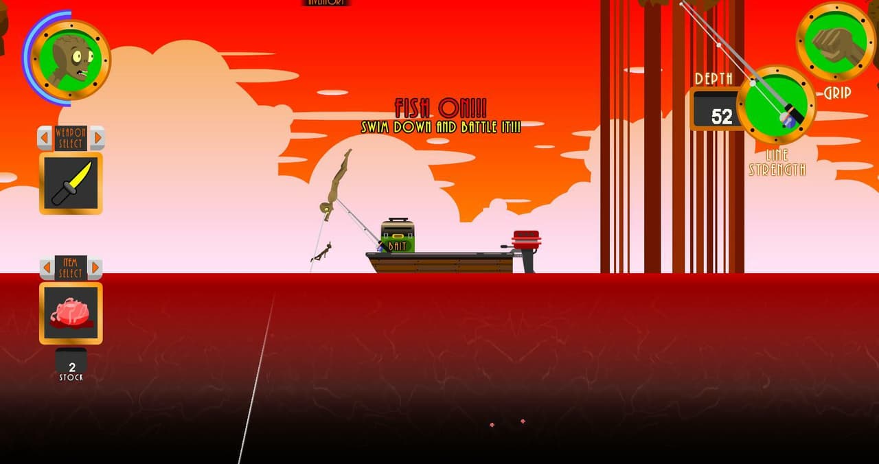 Nightmare Fishing Tournament (2D) screenshot 2