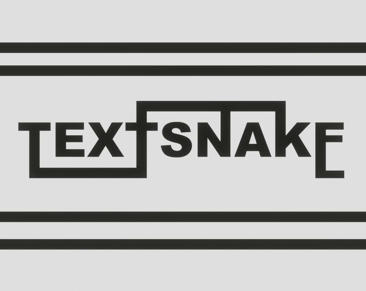 Text Snake (rubinoffsama)