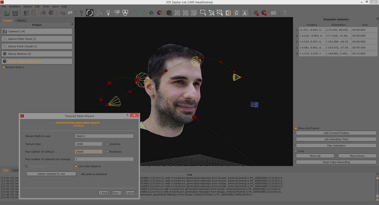 3DF Zephyr Lite screenshot 3