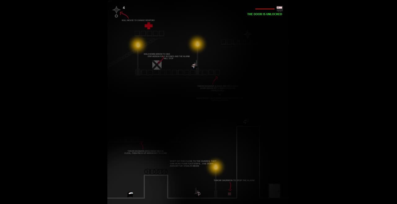 Another Ninja (2d stealth game) screenshot 5