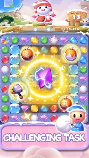 Ice Crush 2018 - A new Puzzle Matching Adventure screenshot 4