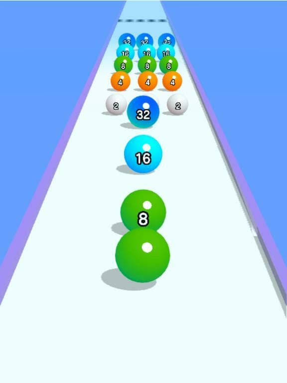 Ball Run 2048 screenshot 3