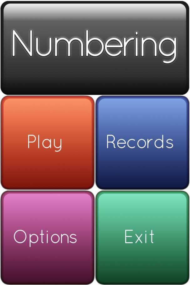 Numbering screenshot 2