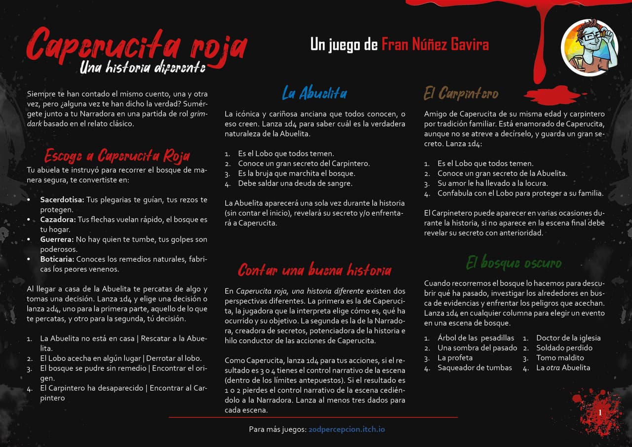 Caperucita roja, una historia diferente