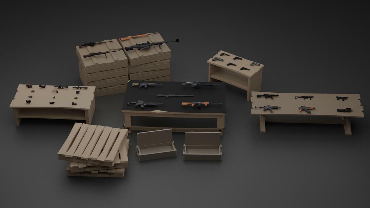 Ultimate weapons and scopes pack screenshot 5