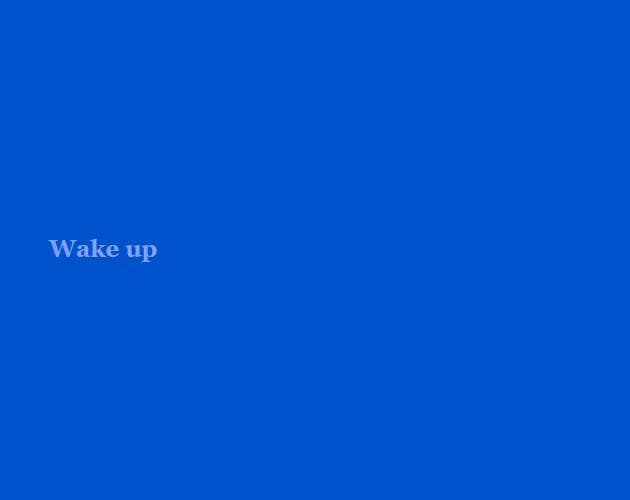 blue as the sky