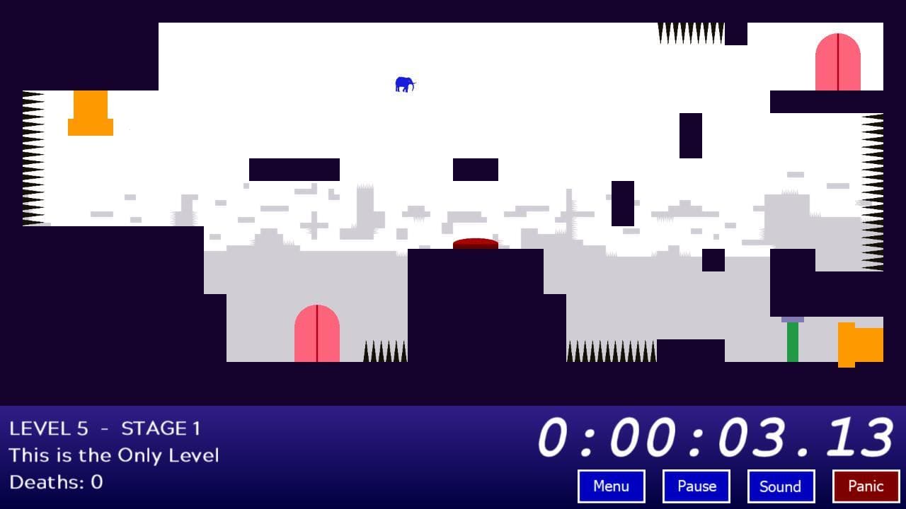 This is the Only Level in the Fangame screenshot 2