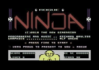 Rogue Ninja [Commodore 64] screenshot 2