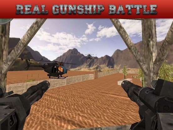 Gunship Rescue Force Battle Helicopter Attack Game screenshot 4