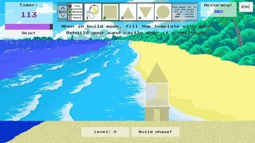 Nani Wave - Sand Castle Building Game screenshot 2