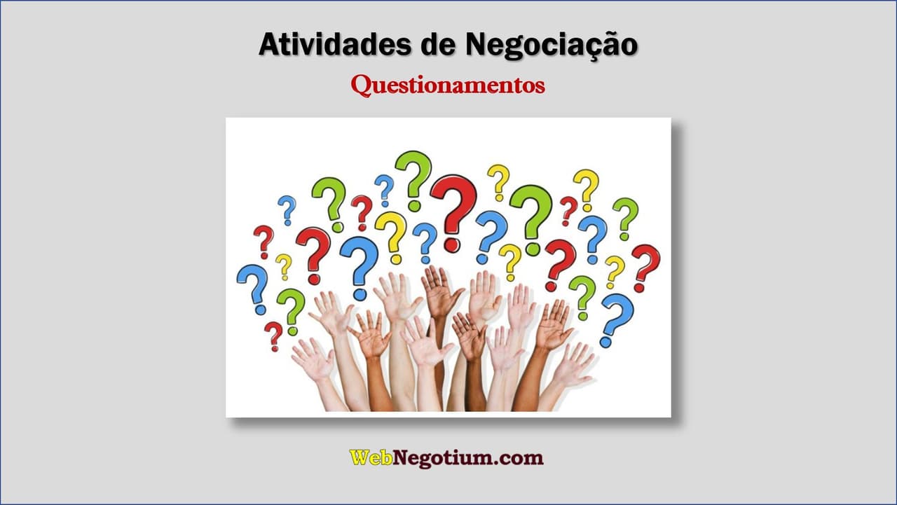 Questionamentos
