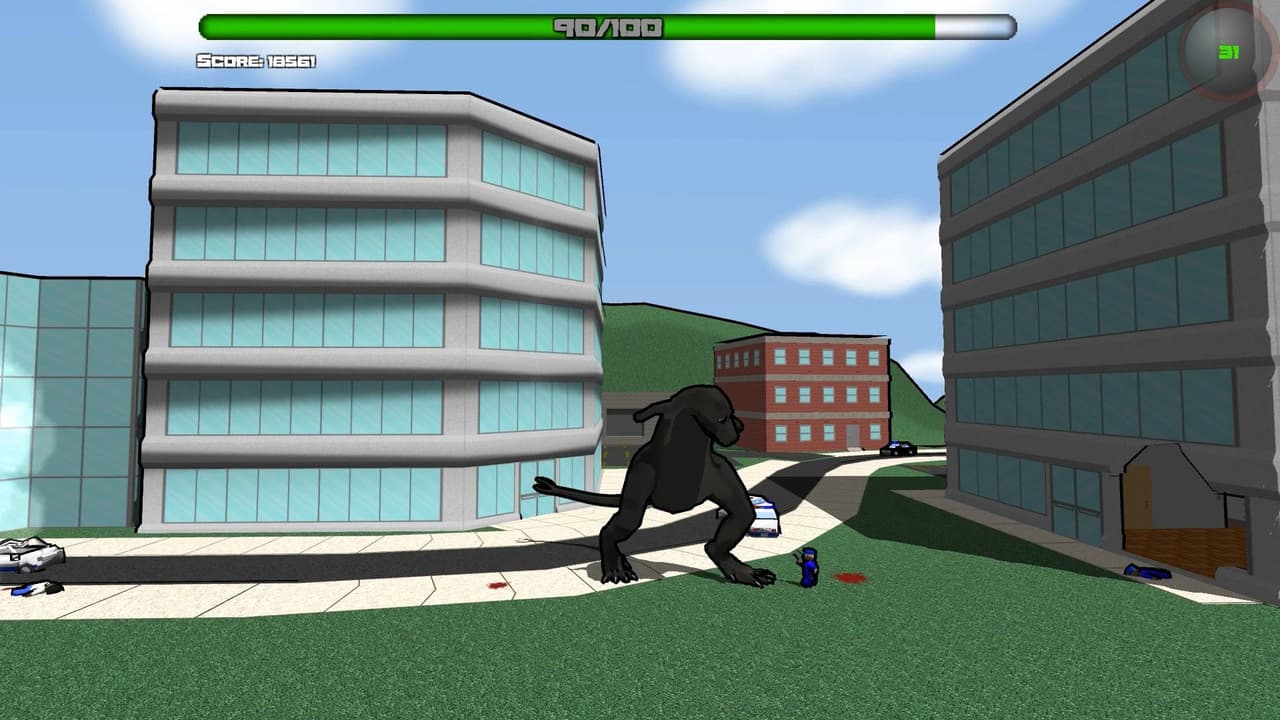 Attack of the Giant Mutant Lizard screenshot 3