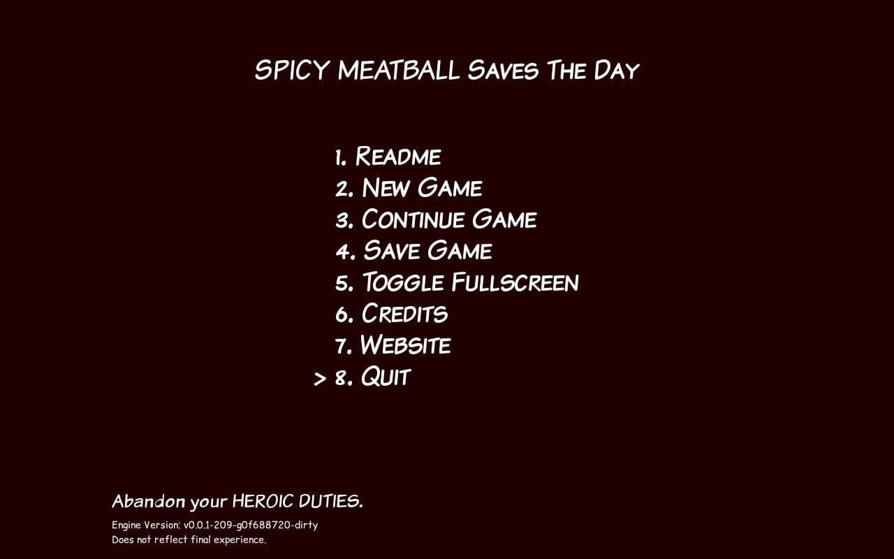 The Spicy Meatball Saves The Day screenshot 3