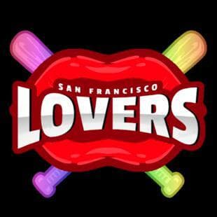 San Francisco Lovers Cross-Stitch Logo