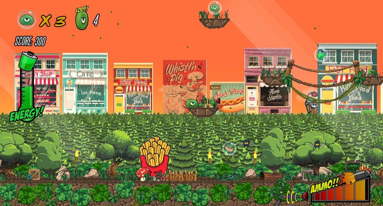 Candy Platformer screenshot 2