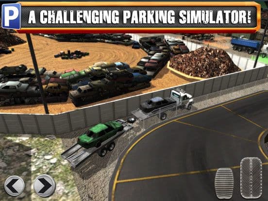 Junk Yard Trucker Parking Simulator a Real Monster Truck Extreme Car Driving Test Racing Sim