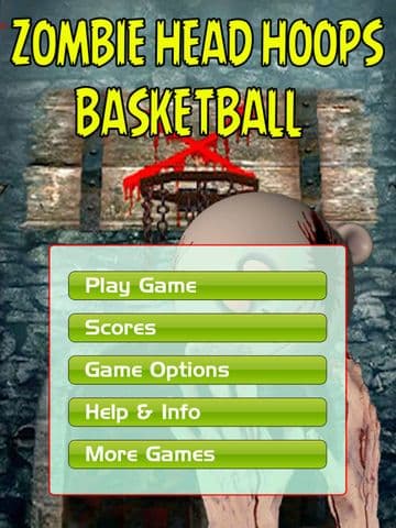 Zombie Head Hoops Basketball Skill Shot Training screenshot 3