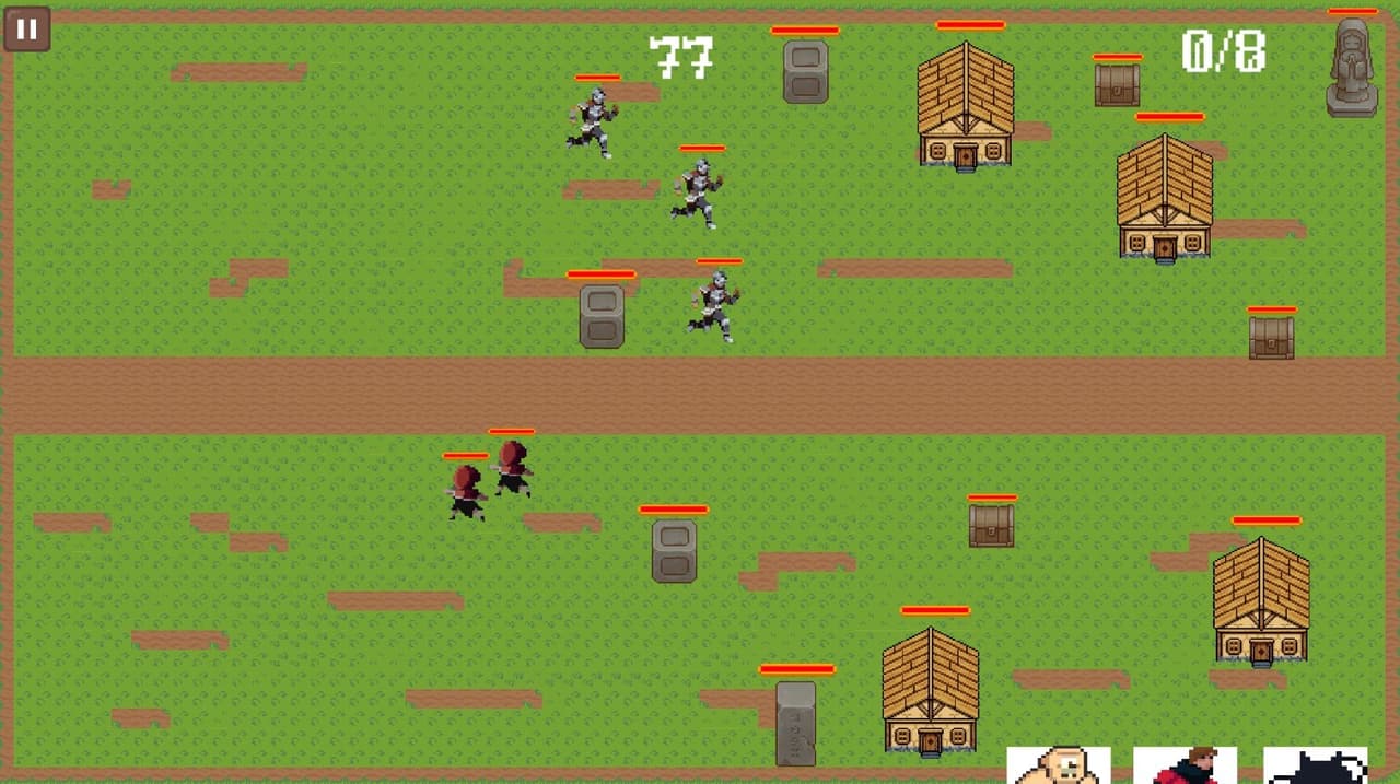 Village Invader (Winter) screenshot 2