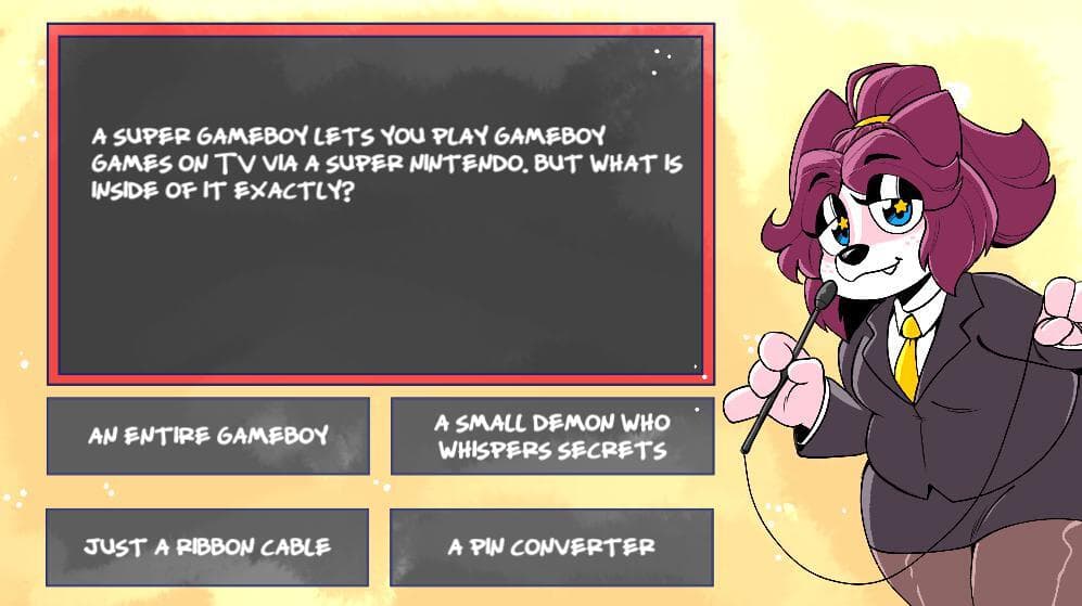 Nuggys Big Stupid Video Game Quiz Show screenshot 3