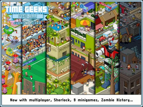 Time Geeks: Find All! HD screenshot 2