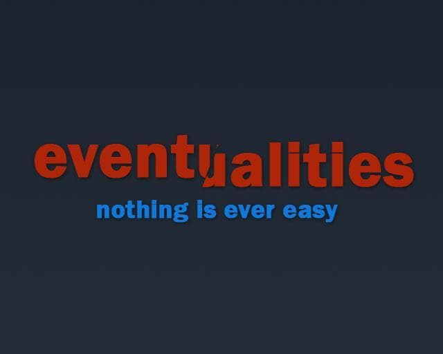 Eventualities