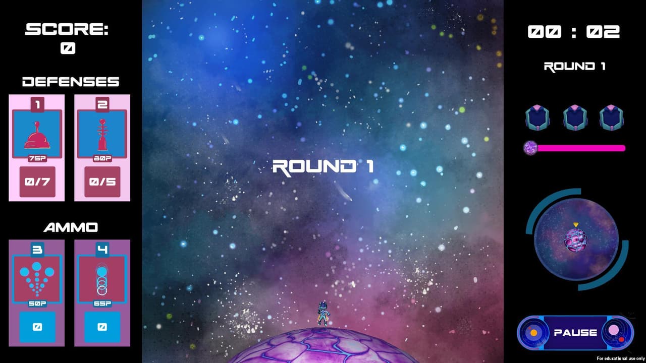 Planet Defender (itch) (irishgold15) screenshot 3