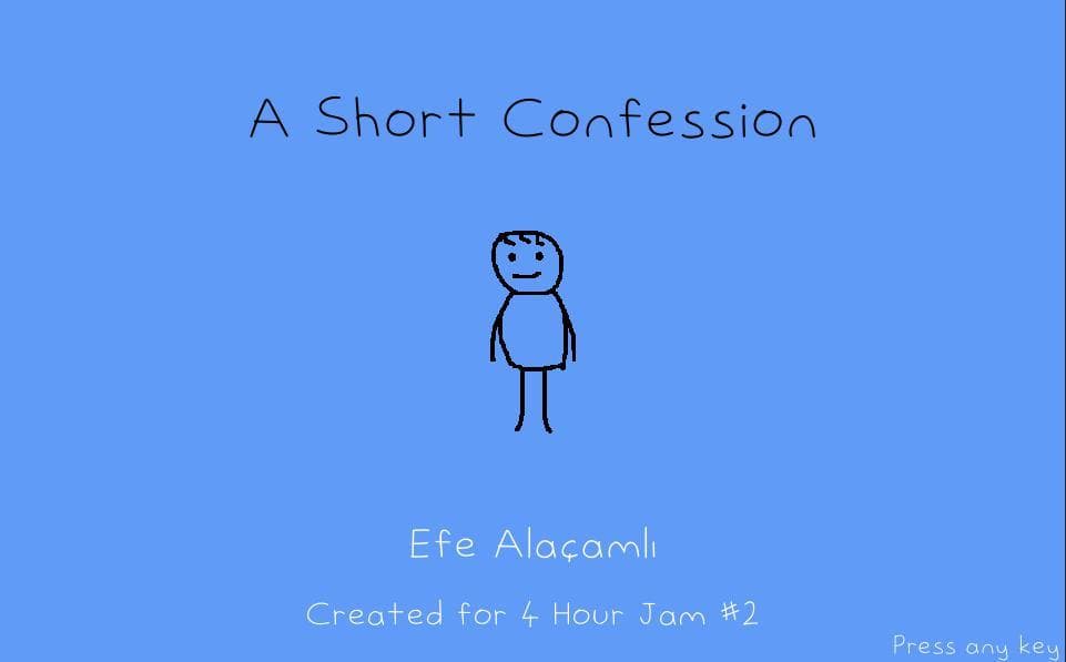A Short Confession screenshot 2