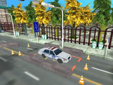 Police Car Parking Adventure screenshot 2