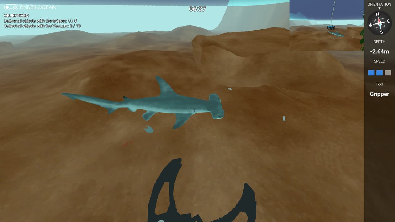 ENDER OCEAN - Your mission: "Clean the Ocean" screenshot 5